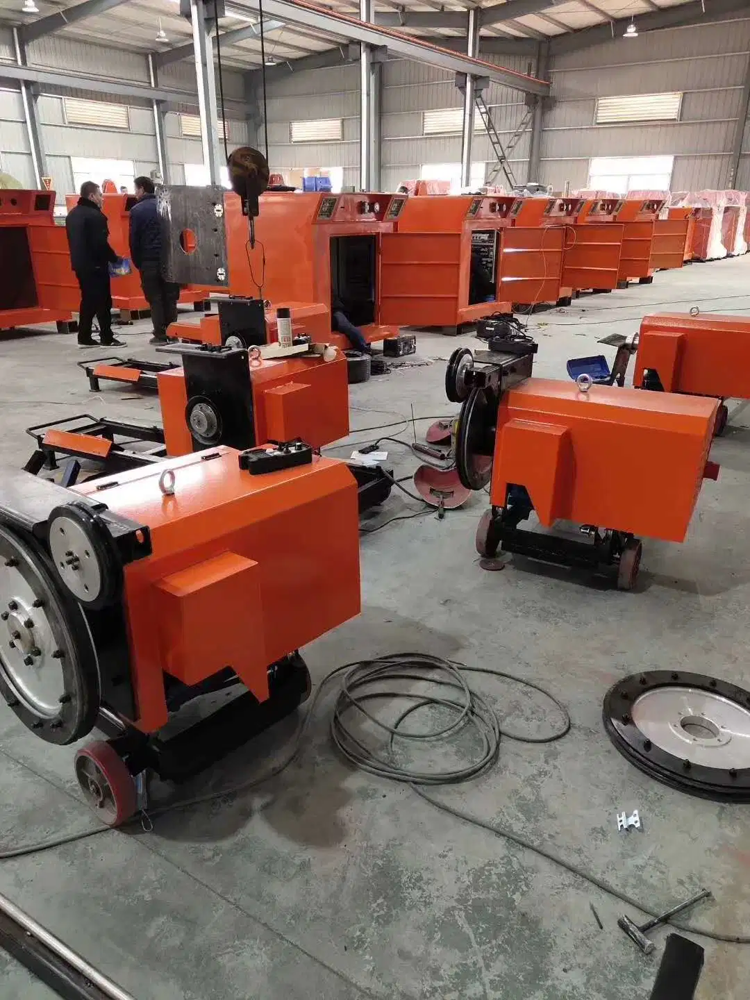 Concrete Cutting and Steel Cutting Reinforced Wire Saw Machine