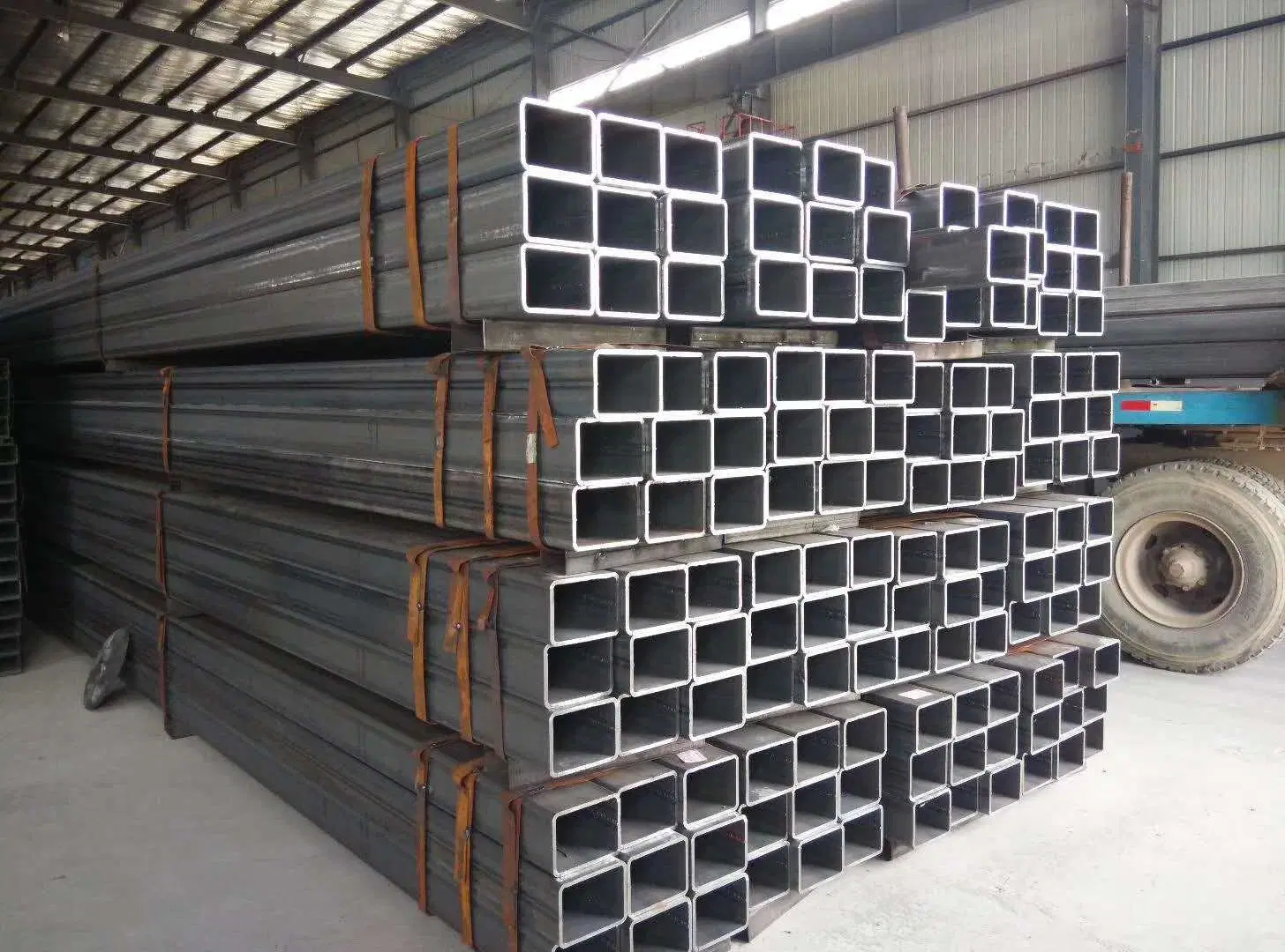 ASTM A500 Seamless Steel Square Tube for Buliding Green House