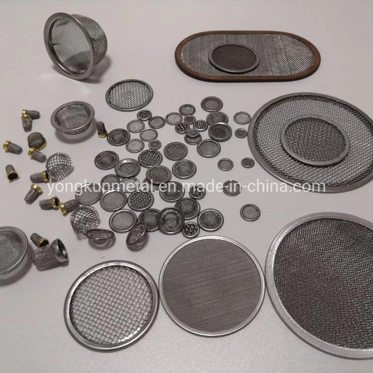 Metal Filter Sheets Stainless Steel Disc Wire Mesh Filter