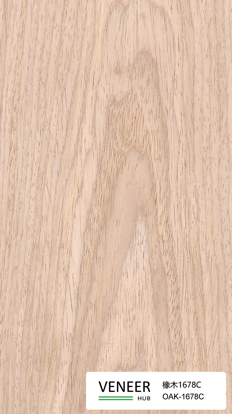 Recon Oak Wood Veneer with Natural Log Pattern