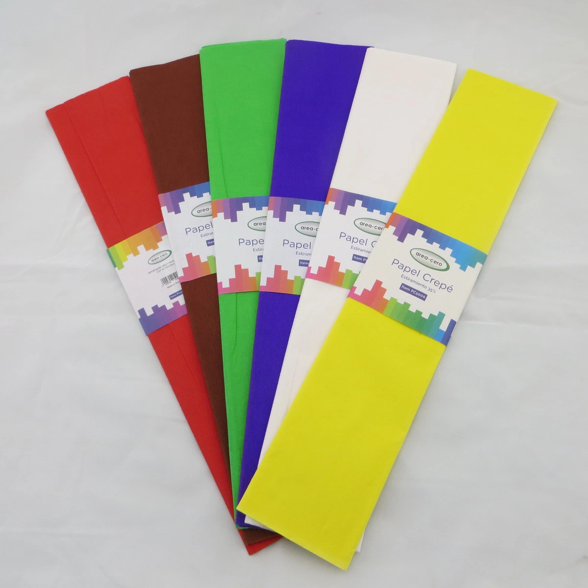 Factory Price Colored Crepe Paper Wrapping Paper for Flowers, Paper Crafts