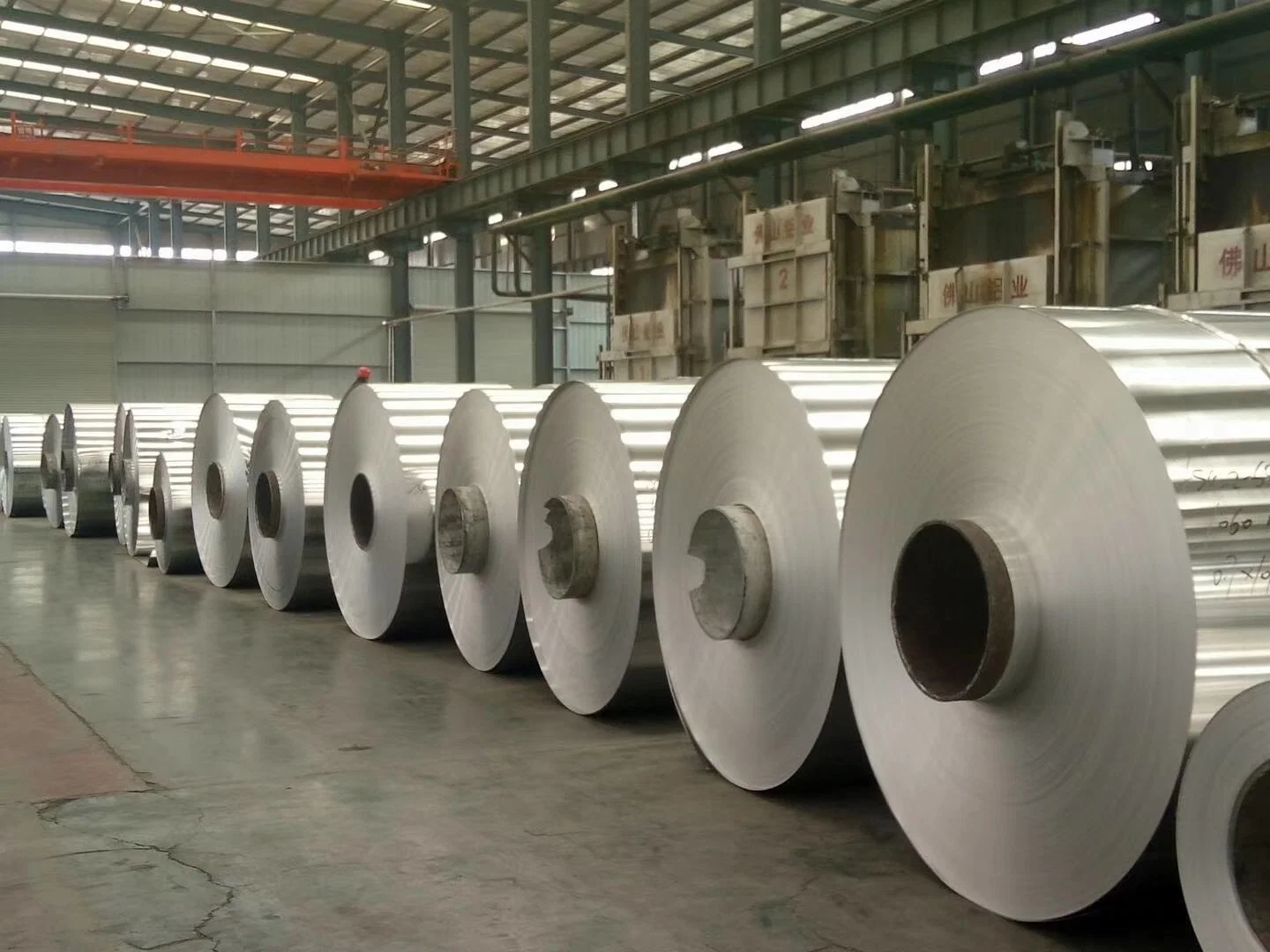 Bobina de alumínio a cores utilizada para construção de elevada eficiência do exportador chinês