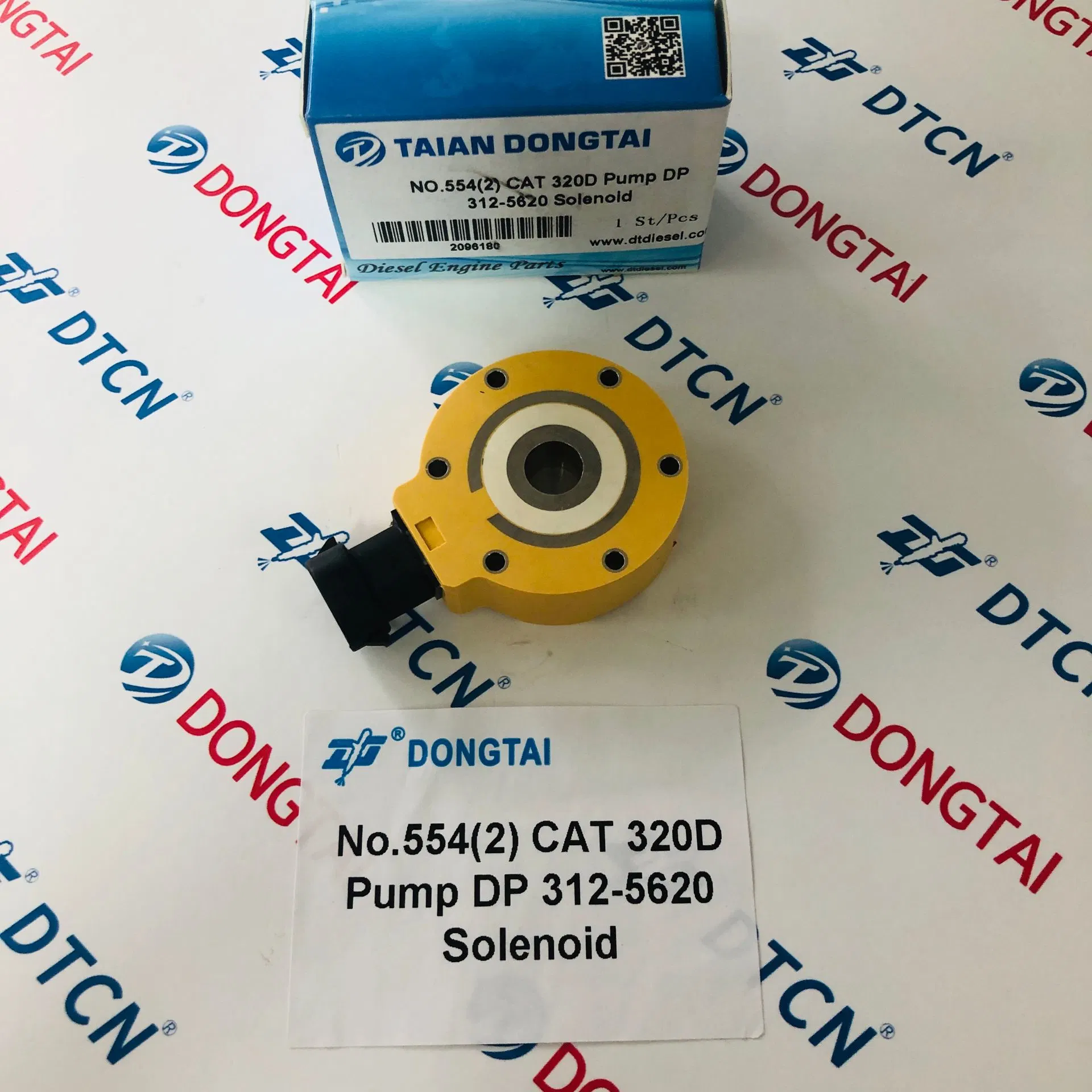 No. 554 (2) Catt 320d Pump Dp 312-5620 Solenoid