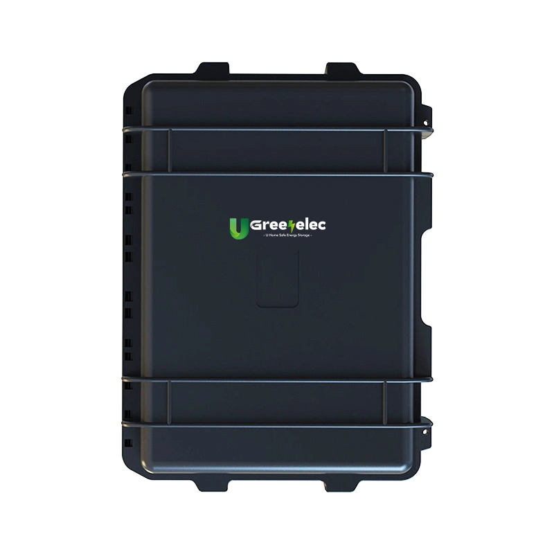 Alimentation portable 2400 Wh Capacité de la batterie Onduleur 3 kW avec prise standard européenne.