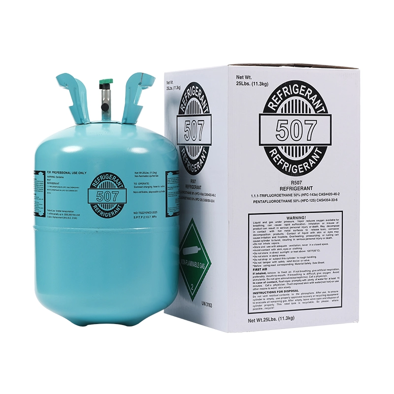 11,3 kg 25lb R410A bouteille de gaz réfrigérant Prix pour climatiseur