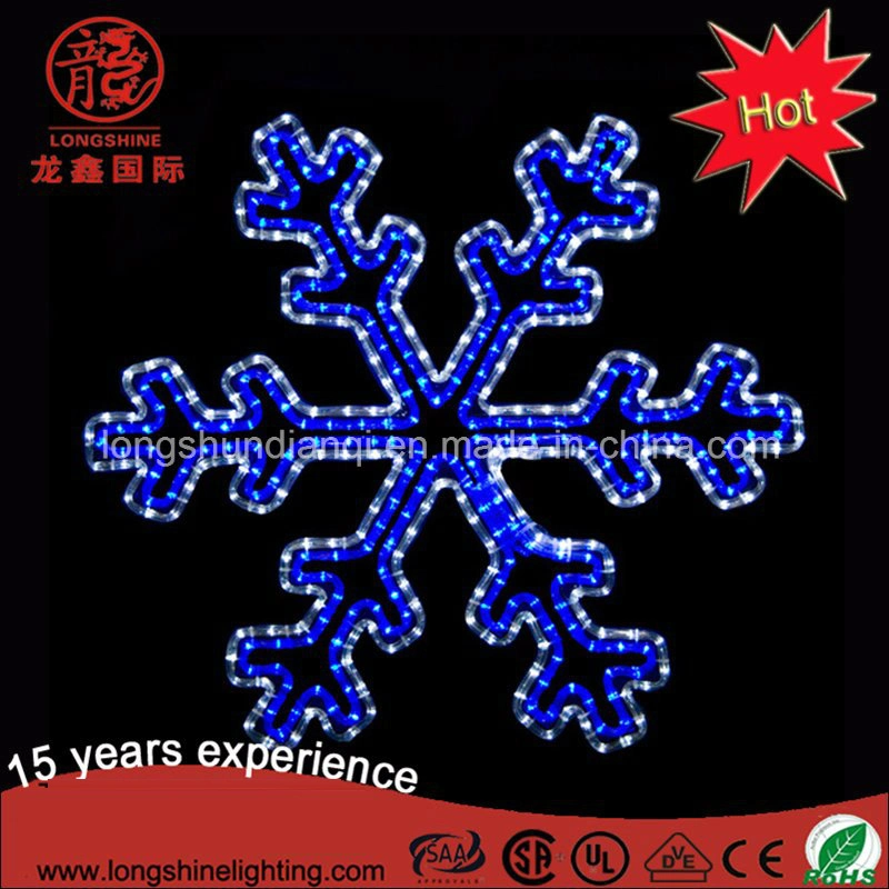 LED impermeable en copo de nieve las luces de Navidad para la decoración del árbol Plam Outdoor