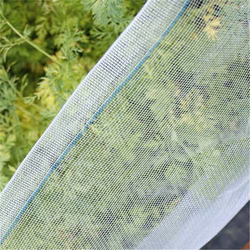 3m de largeur Transparent en plastique de serre d'insectes et les écrans de moustiques, l'Agriculture maille filet d'insectes pour l'agriculture du tunnel 100gsm