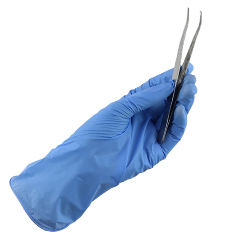 Disposable Nitrile Vinyl Synthetic Gloves FDA SGS Certified Industrial Grade Without Powder