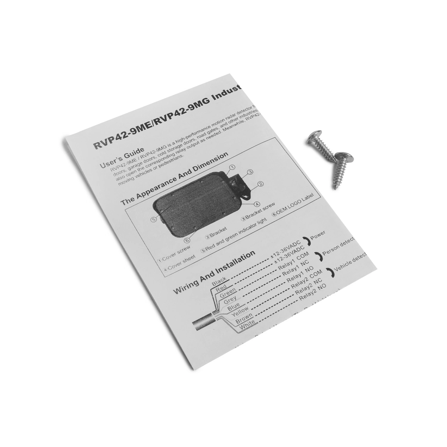 Microwave Radar Sensor High Performance Door Sensor Solutions