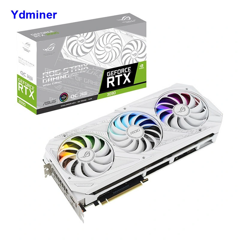 بطاقة رسومات سعة 24 جيجابايت لوحدة معالجة الرسومات RTX 3090ti لسطح المكتب RTX 3090 Ti S19 PRO+ Hydro