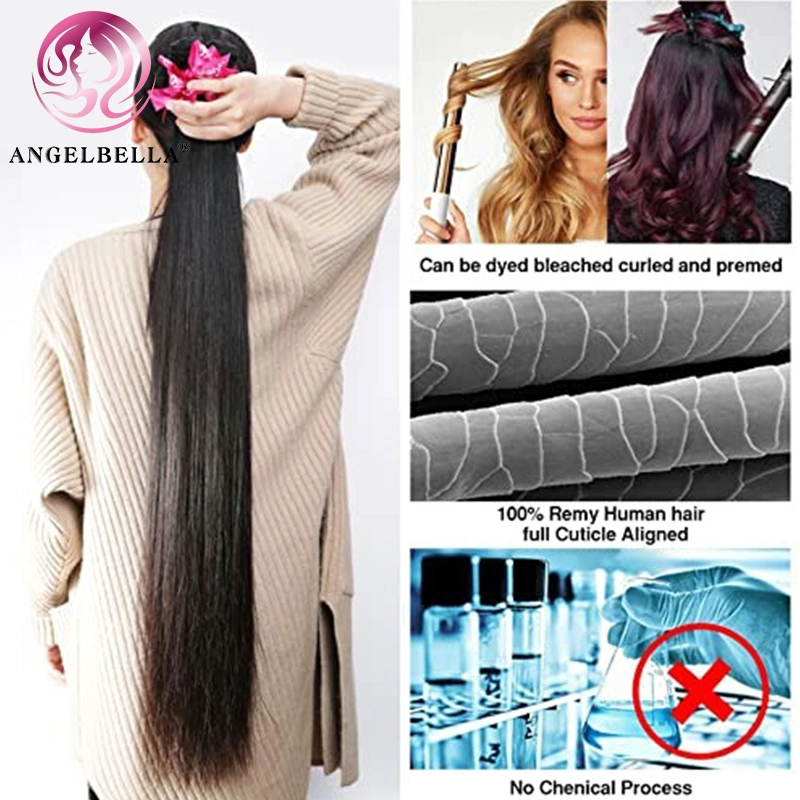 Brazilian Hair Remy Human Hair Bundles Wholesale/Supplier Cuticle Aligned Virgin Hair for Black Women