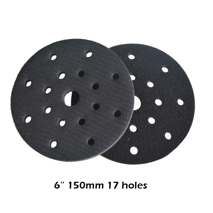 Interface Cushion Pad Soft Sponge Dust-Free Surface Protection Disc Hook and Loop Backing Pad for Sanding Disc