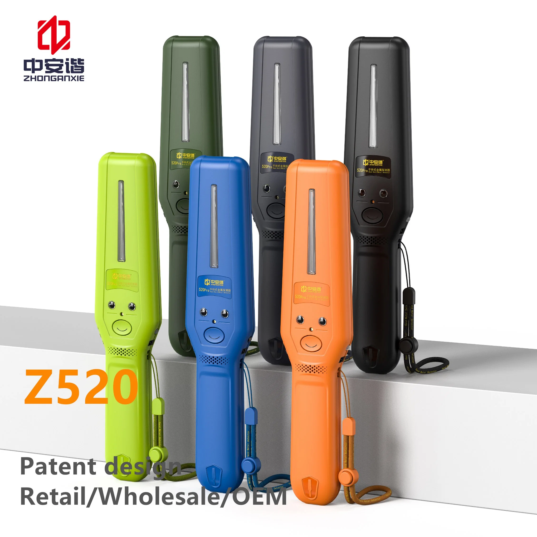 New Arrival Z520 PRO Portable Sensitivity Adjustable Handheld Metal Detectors