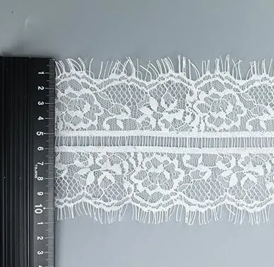 Nylon Warp Knitted Lace Wedding Dress Lace Accessories