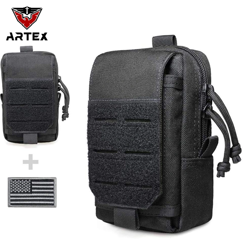 Premium 1000d China Supplier Men Gift Gadget Organizer Waist Pack Ifak Bag EDC Tactical Utility Pouch