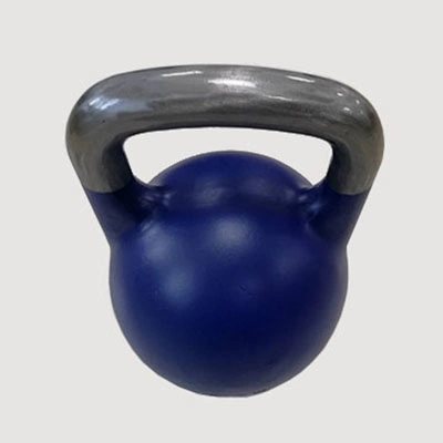 Gimnasio de la competencia de peso Kettlebell establece para la formación