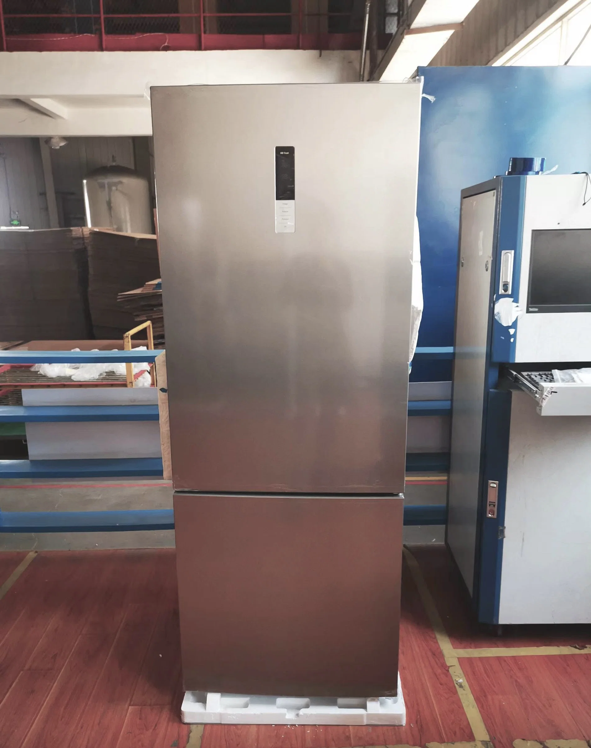 340L Electronic Control Frost Free Combi Refrigerator in Factory Price