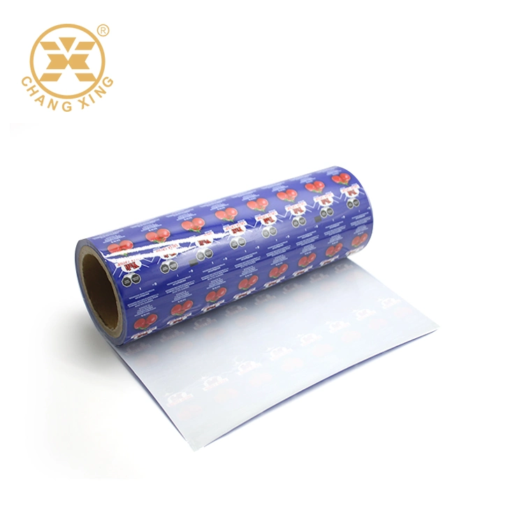 Custom Printed Plastic Ketchup Sachets Tomato Paste Packaging Materials Automatic Film Rolls