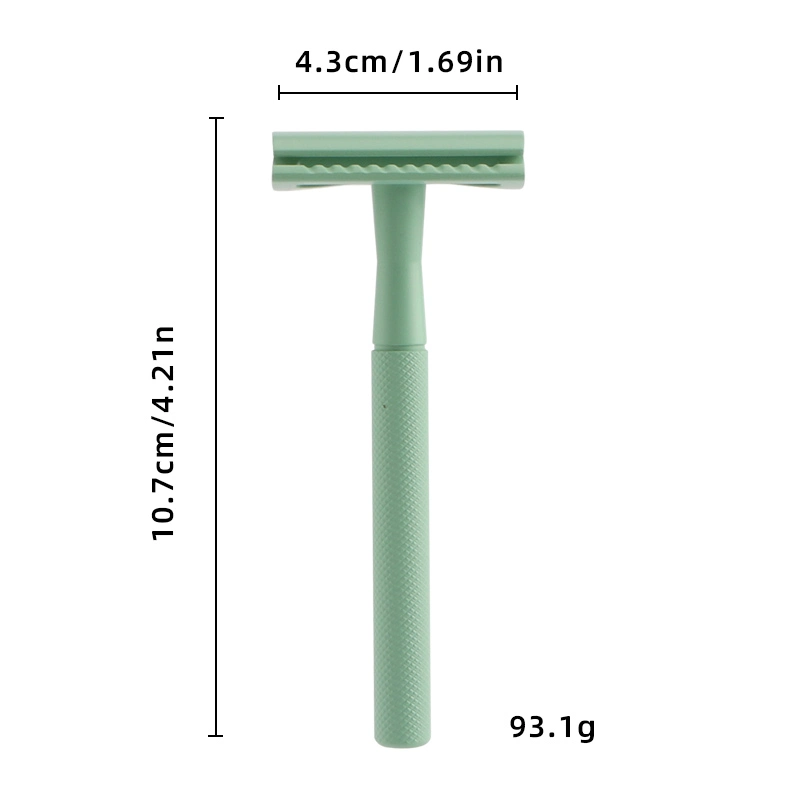 D657 Rts Women&prime; S Shaving Razor with Stand&Holder Double Edge Razor Blade Safety Razor