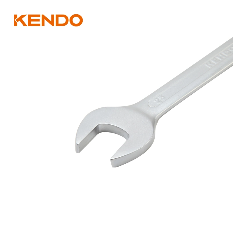 Kendo Hot Sale 25*18mm Double Open End Spanner with Rust Protective Coating