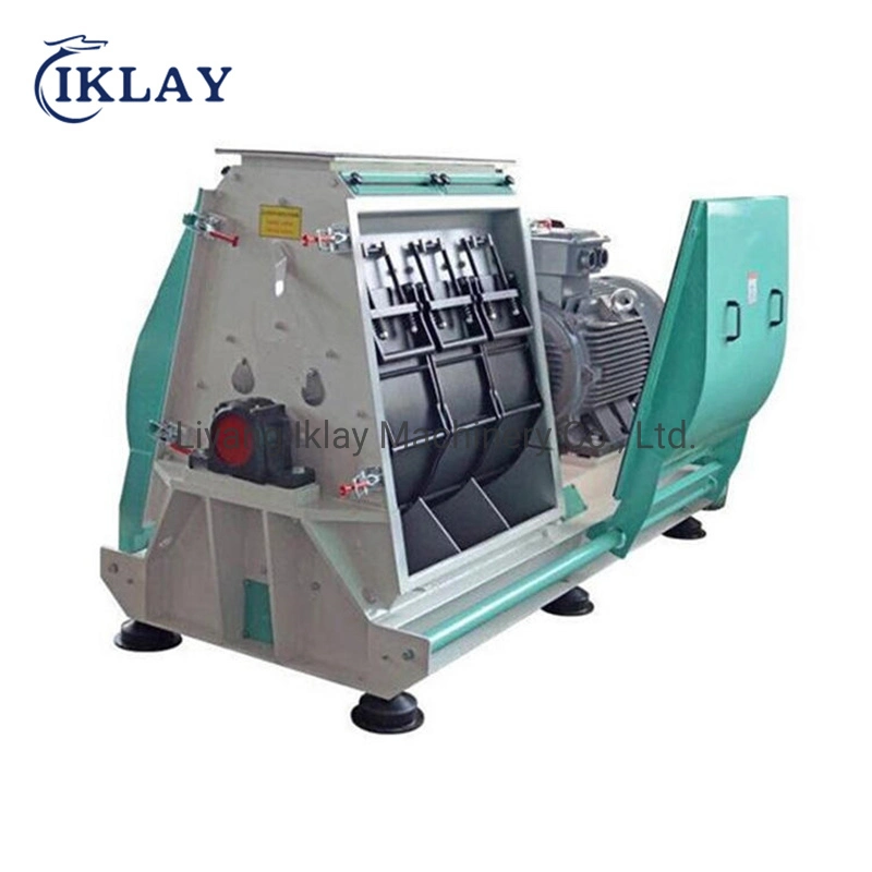 Soya Bean / Rice / Corn / Wheat Grain Hammer Mill Feed Fodder Hammer Milling Machine