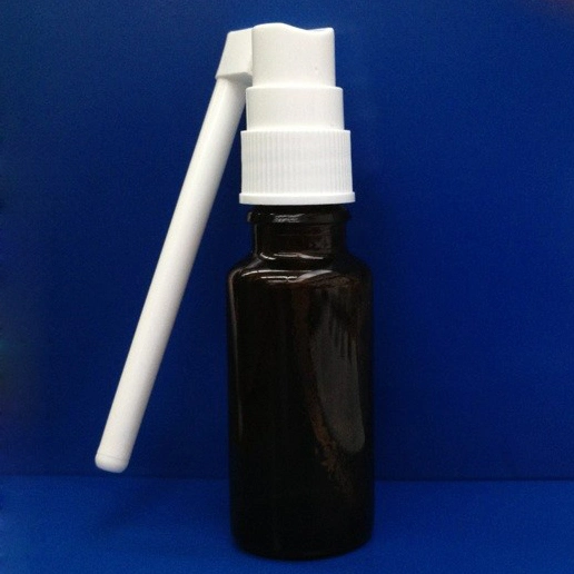 20mm crimp on oral spray pump,100mcl/130mcl/150mcl/180mcl