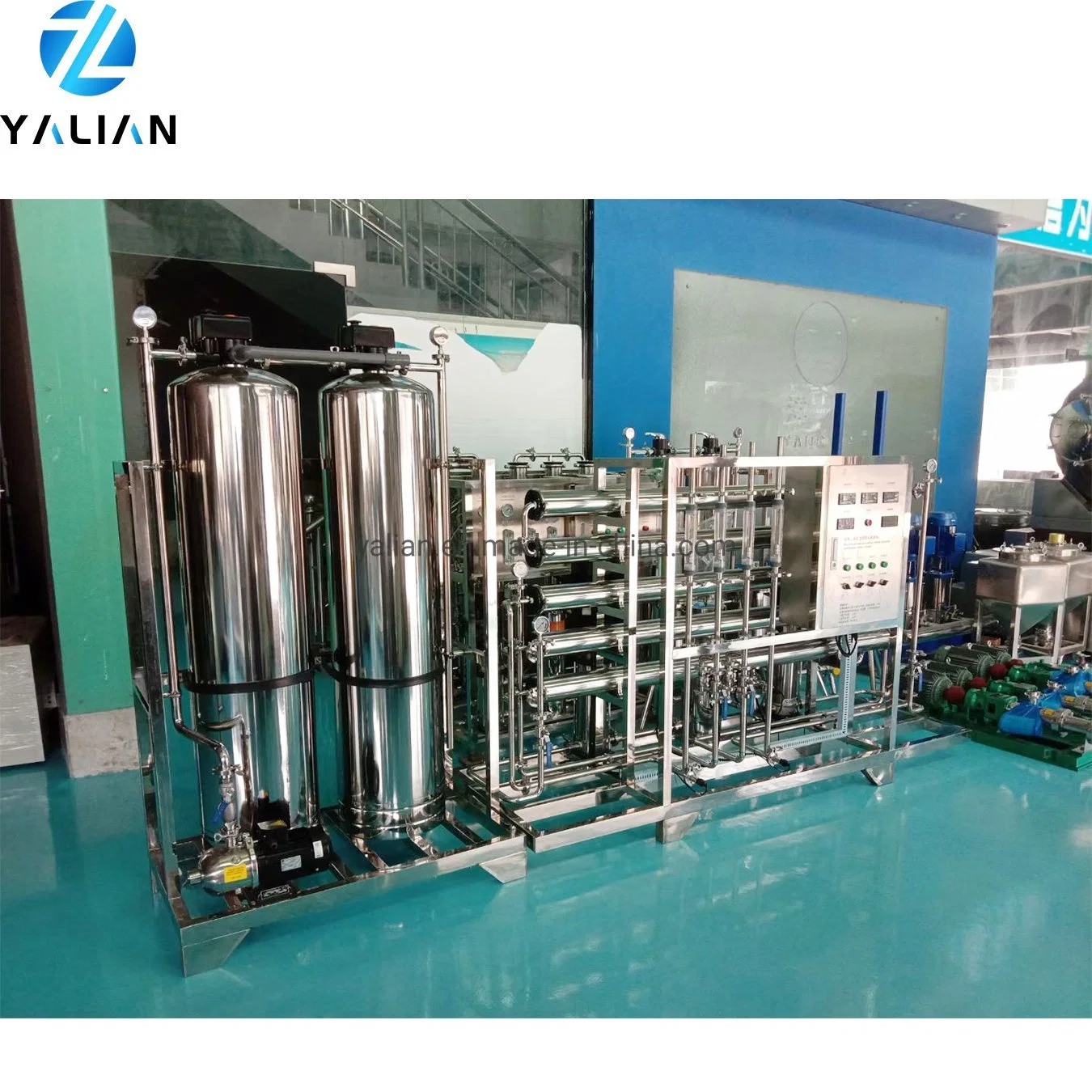 1000 Liter Mobile Water Purification System RO Pure Water Bottling Machine/Sea Water Treatment Plants for Industrial