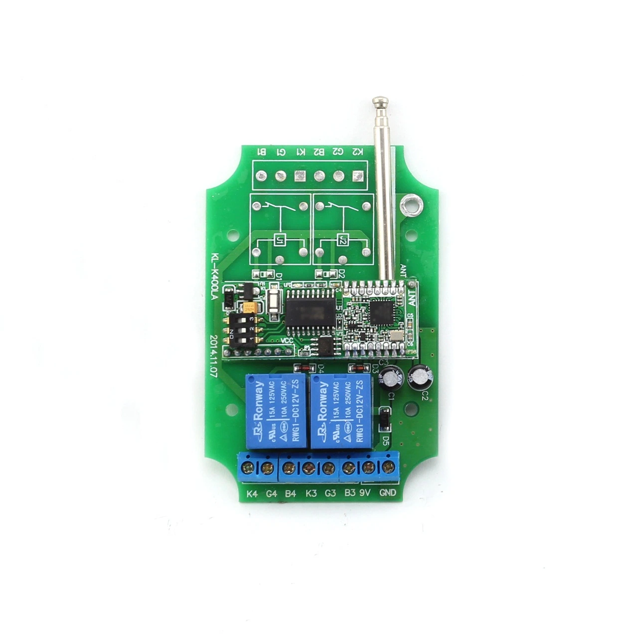 Transmisor y receptor inalámbrico de 2.4GHz kl-K400la