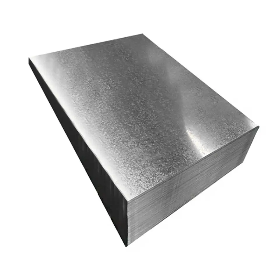 Telhado ondulado Gi galvanizado Aço Metal Tile com quente Revestimento de zinco de imersão Q195 G350 G550