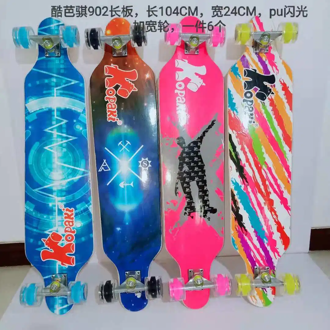 Maple Longboard Wood Skateboard From Factory for Kids Toys Sk-01