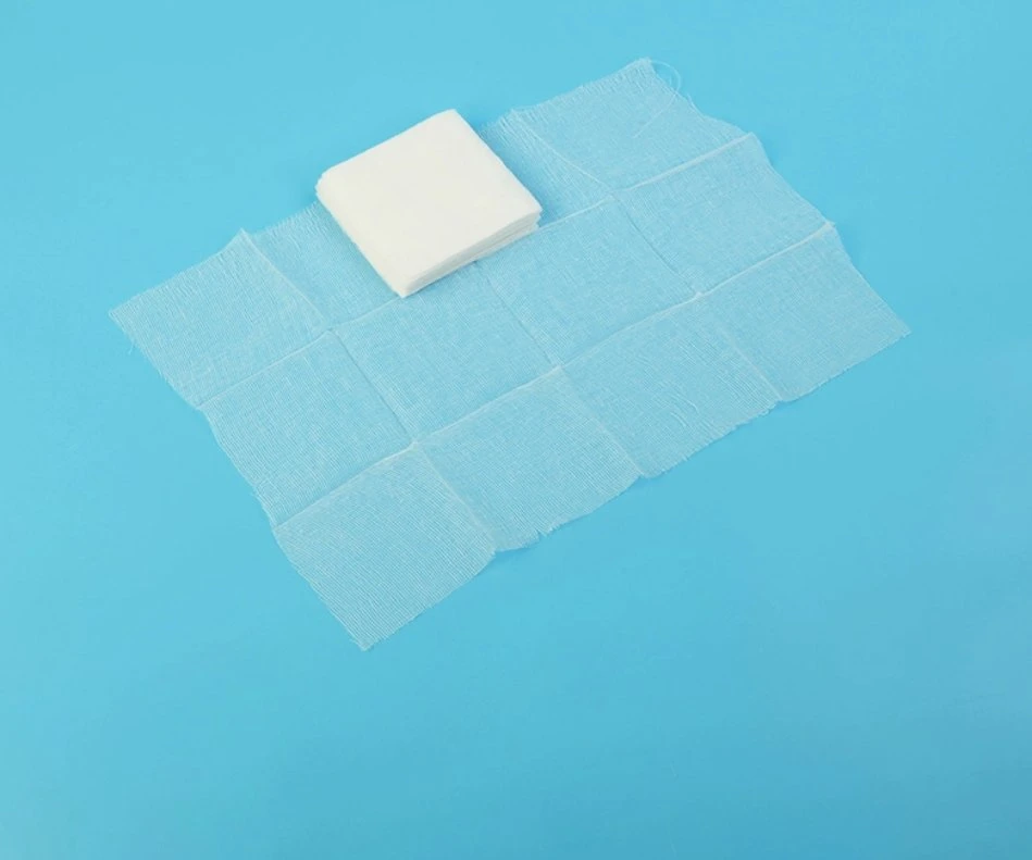 Absorbant OEM 100% coton comprimé absorber les liquides rouleau de gaze pour Cliniques hospitalières de bonne qualité