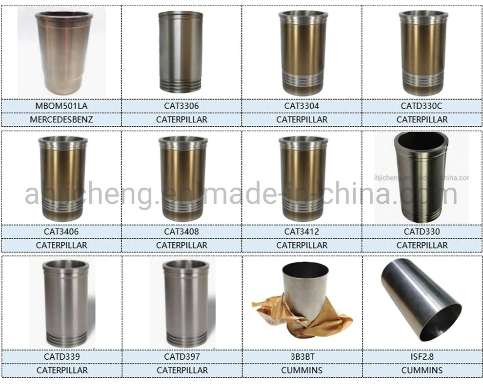 Auto Spare Parts for Caterpillar 3304 Cylinder Liner 1205800