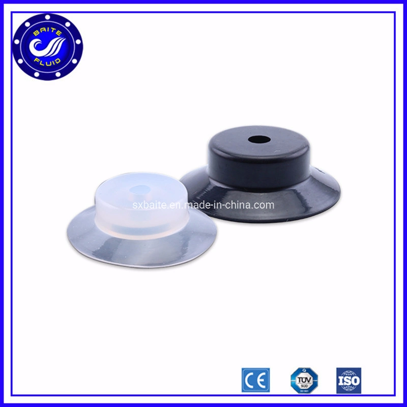 Metal Screw Inside Pneumatic Vacuum Pad Rubber Backing Pad