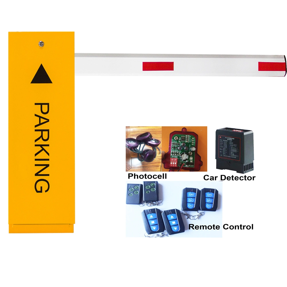 Sistema de porta de barreira inteligente para detecção de liofilização com detector de loop de veículos e. Controlo remoto electrónico