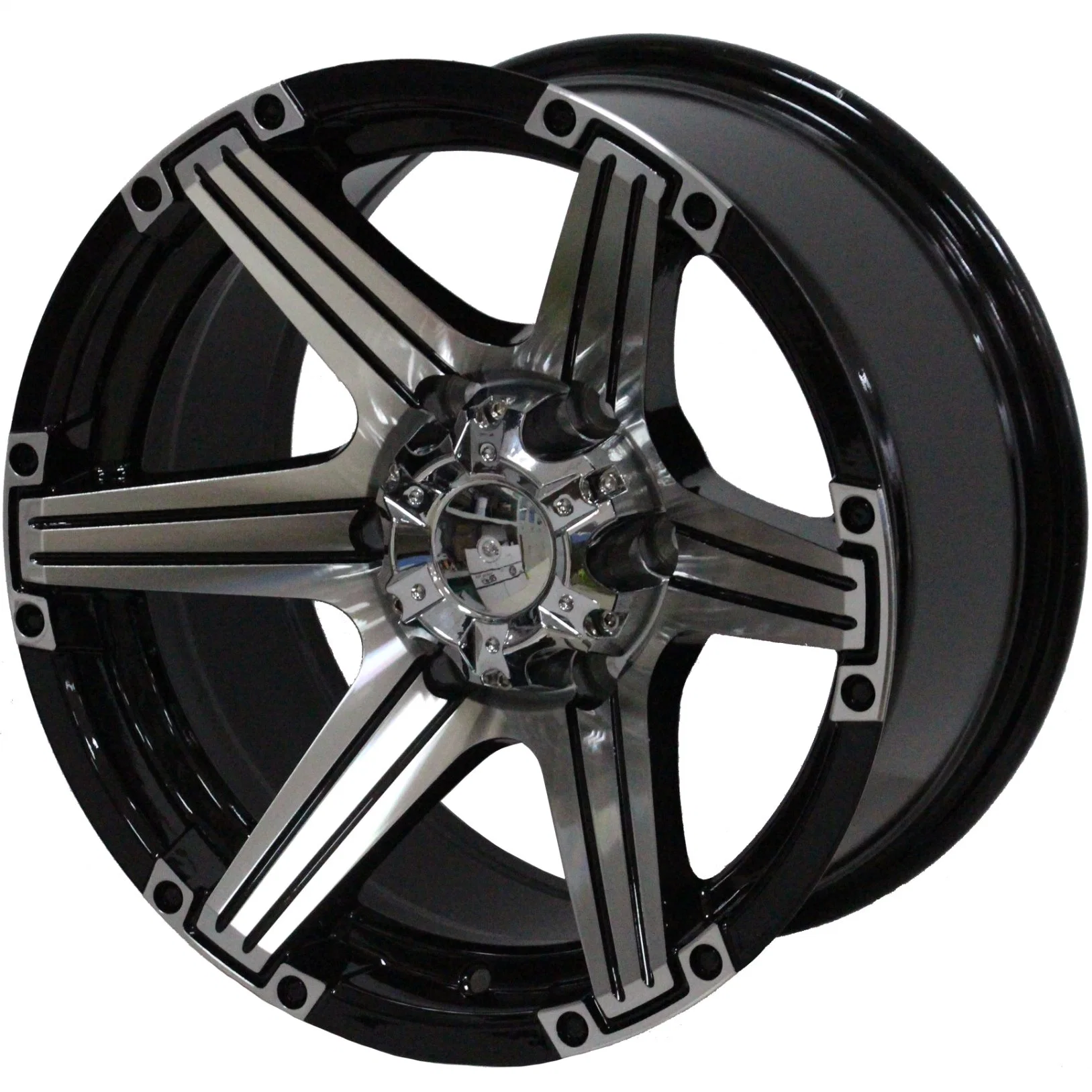 Автозапчасти 16-дюймовые алюминиевые колесные диски-реплики из алюминия черного алюминия