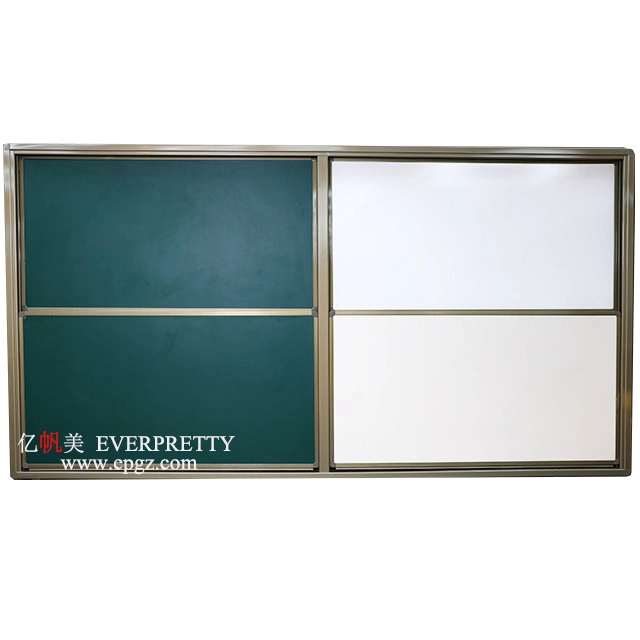 Folding Writing Board Chalkboard White/ Green Board