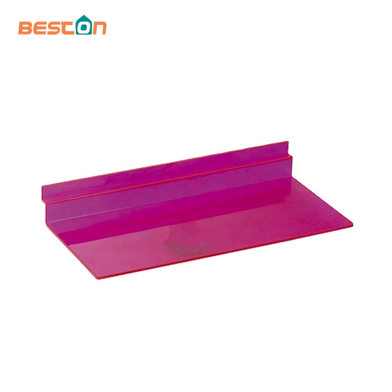 Slatwall for Plastic Shoes Display Rack for Shop Acrylic Shoe Stand