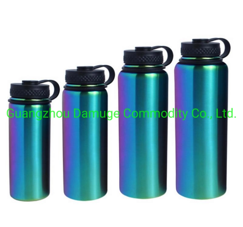 Factory Custom Logo Leak Proof BPA Free Protein Shaker Insulated Drink Bottle, Sport Shaker Gym 304 Stainless Steel Water Bottle