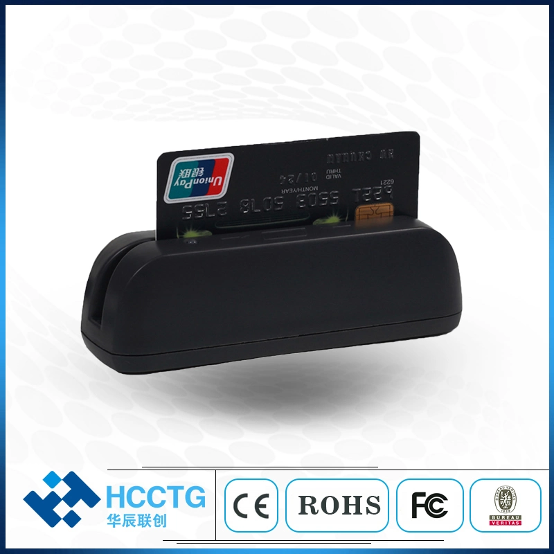 ISO7811 USB RS232 Mini Dual Face Magnetic Card Reader (HCC780U-06)