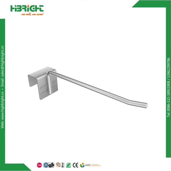 Supermarket Chormed Metal Loadbar Display Hook