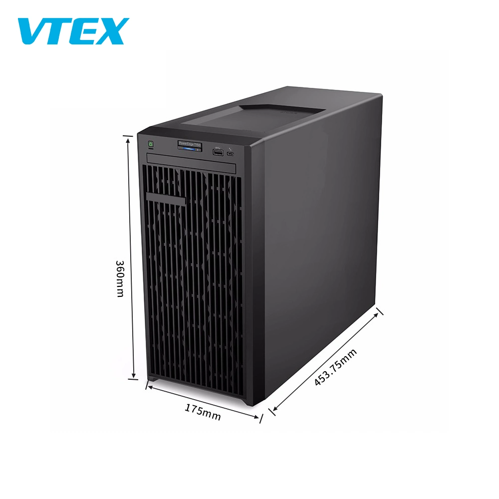 Hochverkaufter PowerEdge T150 Xeon Tower-Server E-2314 8g Hard Laufwerk