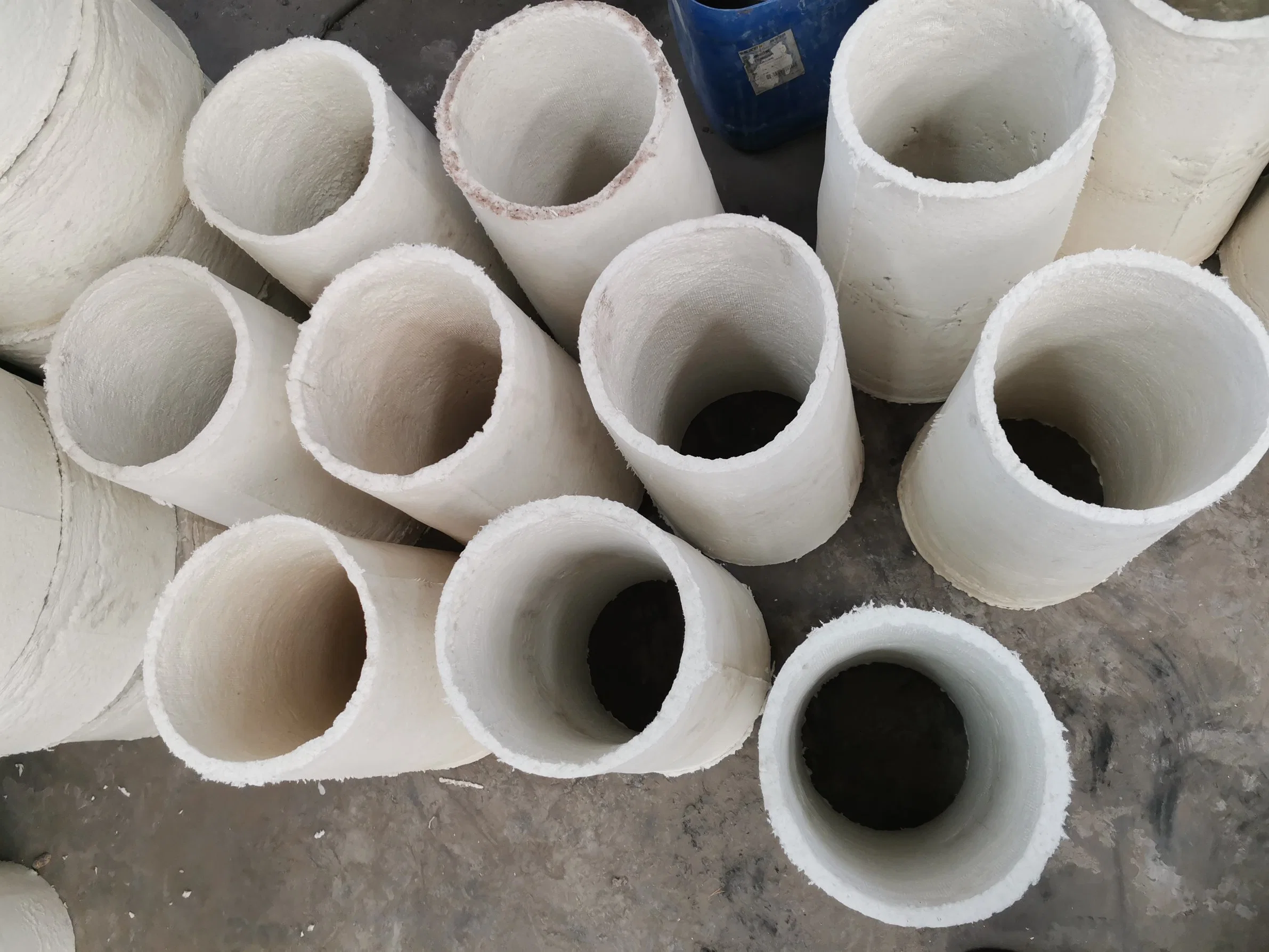 Heat Insulation Fireproof Aluminum Silicata Insulation Pipe Ceramic Fiber Shell