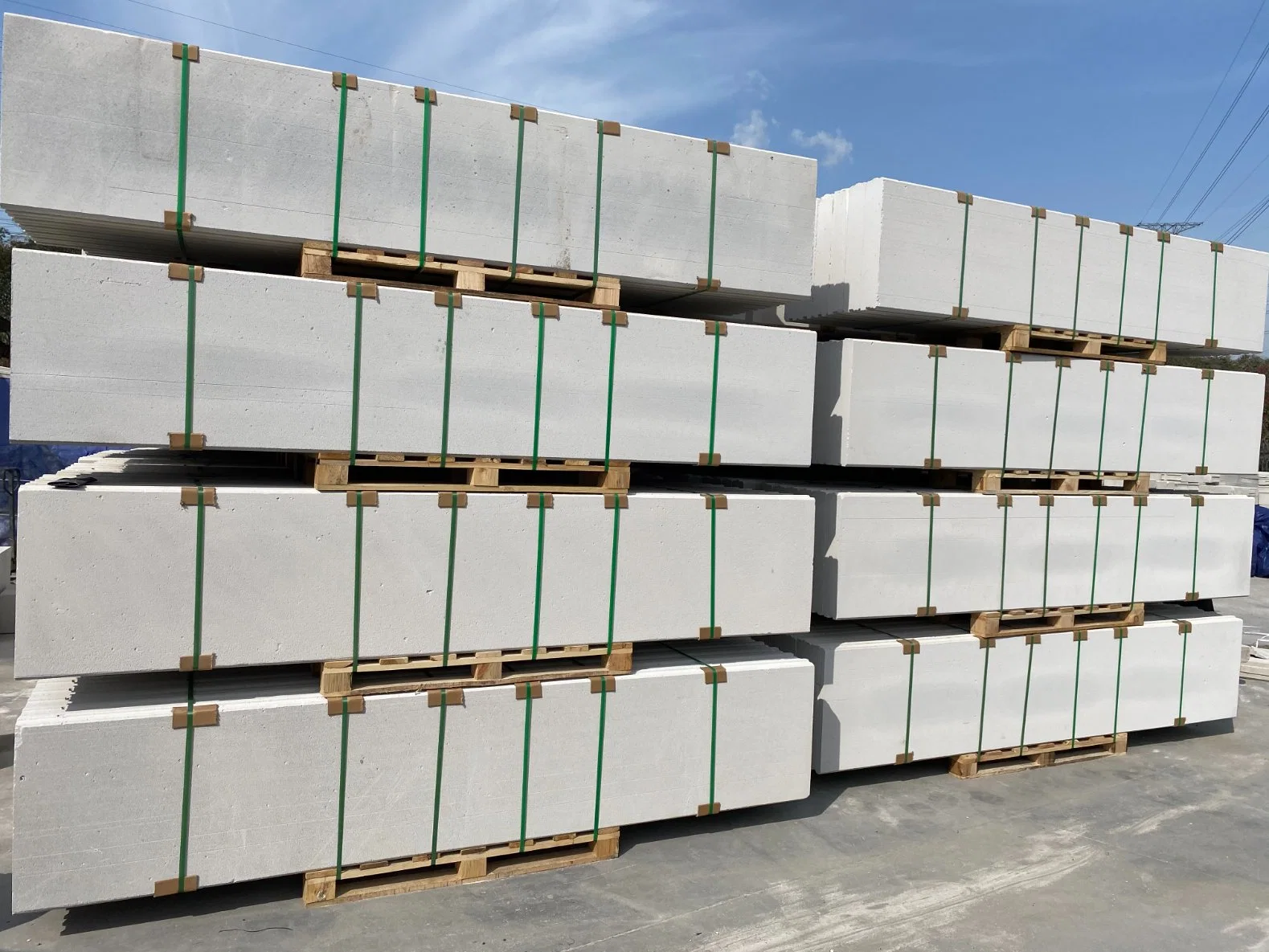 50mm 75mm Huilong AAC Panel Concrete Block AAC Block Leichtgewicht Wandpaneel CCA Wandpaneel für Außenwand Supermarkt