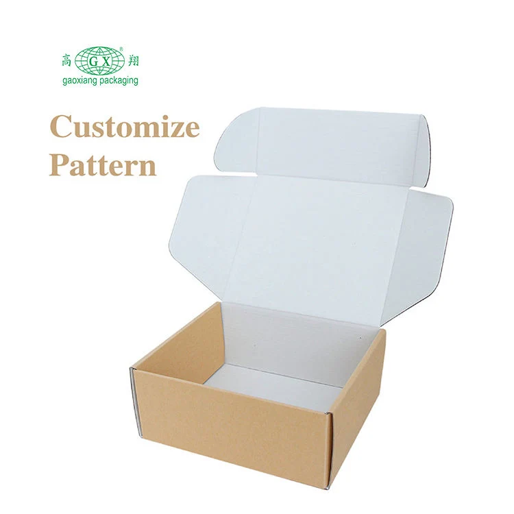 Zhejiang Factory Custom Made Colored Printed Carton Corrugated Shipping Box with Logo