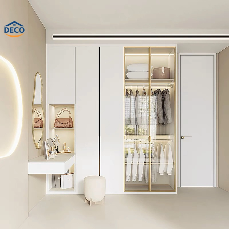 Storage Garderobe Home Kleines Apartment Schlafzimmer Einfache Moderne Schiebetür Kleiderschrank