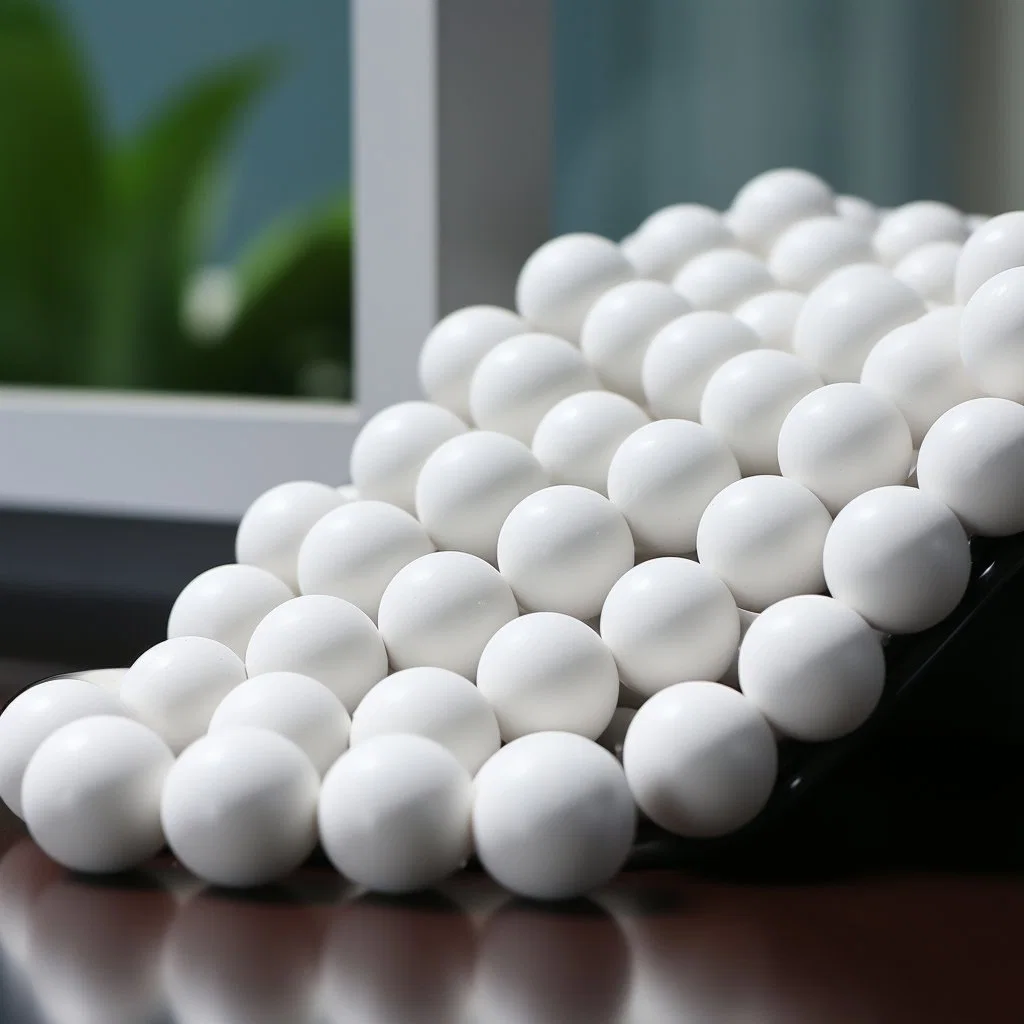 Highly Porous Industrial Grade Activated Alumina Balls (Surface Area &ge; 200m&sup2; /g) Chemical Industry Essential