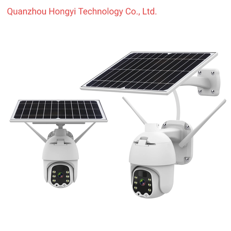 Solar Power IP Camera Wireless WiFi Family Security Two Way Audio CCTV Security Tuya Outdoor Solar Powered CCTV 4G IP Camera