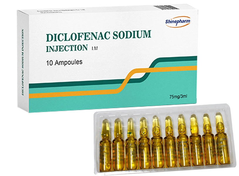 75mg/3ml de inyección de diclofenaco sódico