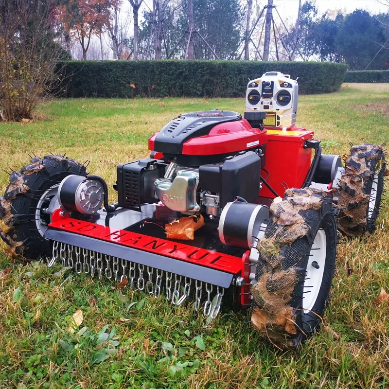 Auf Lager Rad Typ 4WD Landwirtschaft Akku Rasenmäher automatisch Rasenmäher Mit Fernbedienung