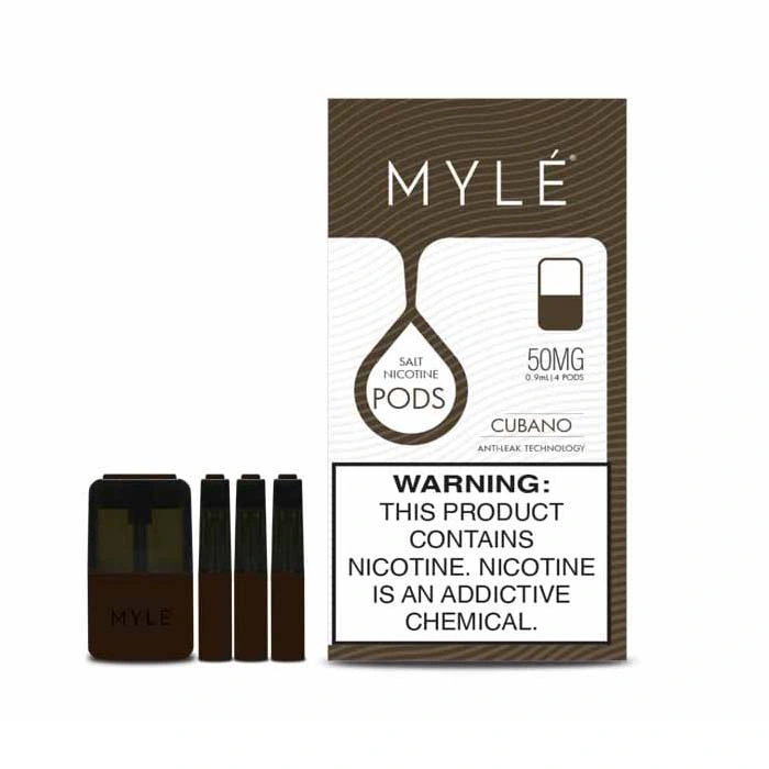 Manufacture New Flavors OEM Custom Vape Pods Cartridge Device Myle Pods